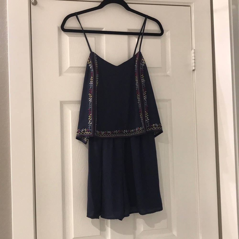 Blue romper